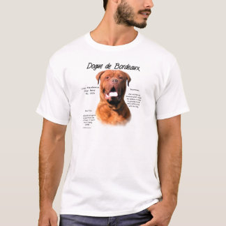 Dogue de Bordeaux History Design T-Shirt