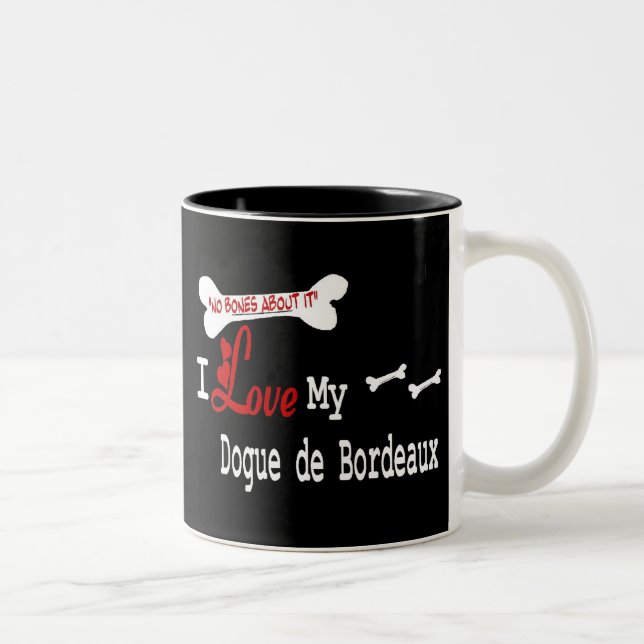 Dogue De Bordeaux (I Love) Mug (Right)