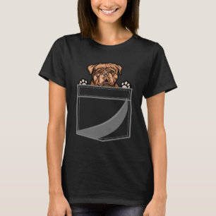 Dogue de Bordeaux In A Pocket T-Shirt