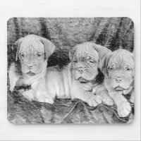 Dogue de bordeaux mousepad