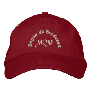Dogue de Bordeaux Mum Gift Embroidered Hat