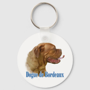 Dogue de Bordeaux Name Key Ring