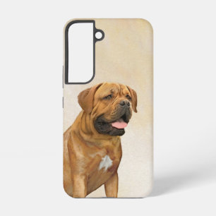 Dogue de Bordeaux Painting - Cute Original Dog Art Samsung Galaxy Case