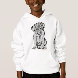 Dogue de Bordeaux puppy kids sweatshirt