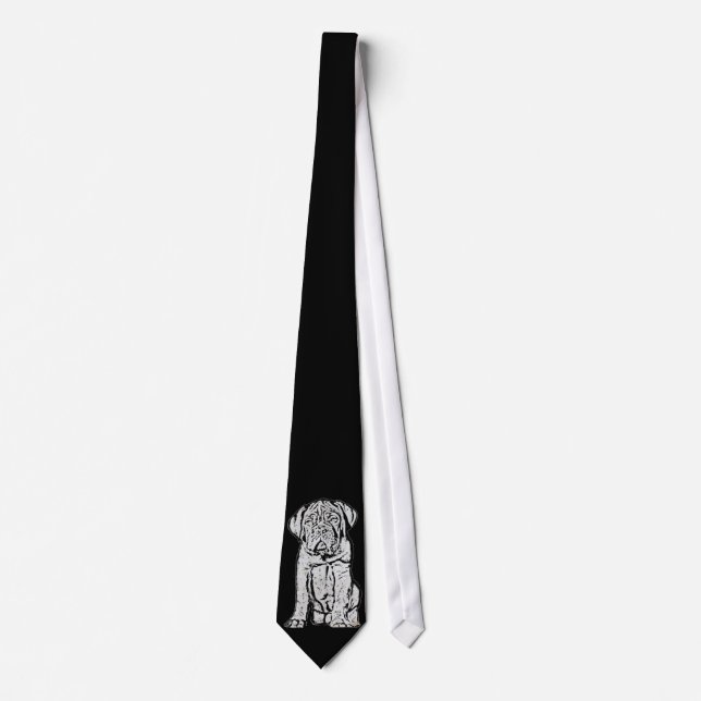 Dogue de Bordeaux puppy tie (Front)