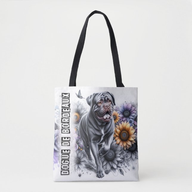 Dogue De Bordeaux Tote Bag (Front)