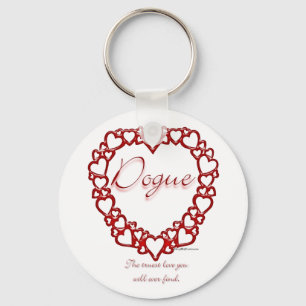 Dogue de Bordeaux True Love - Keychain