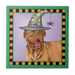 Dogue de Bordeaux Witch Tile