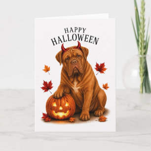 Dogue du Bordeaux Devil Dog Card