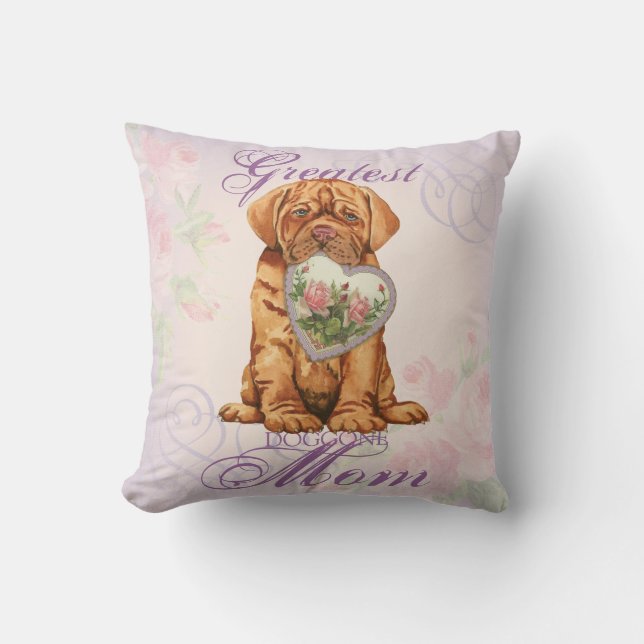 Dogue Heart Mum Cushion (Front)