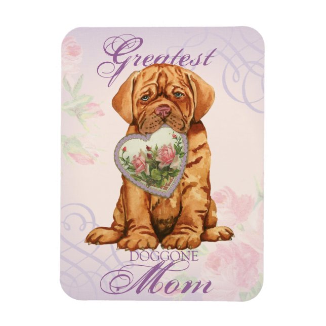 Dogue Heart Mum Magnet (Vertical)