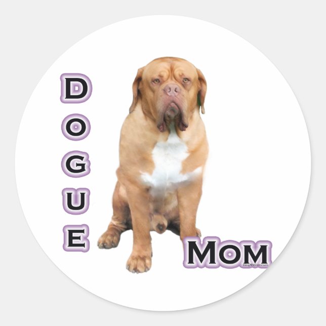 Dogue Mum 4 - Sticker (Front)