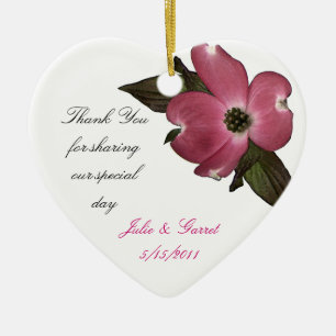 Dogwood Blossom/ Favour Ceramic Tree Decoration