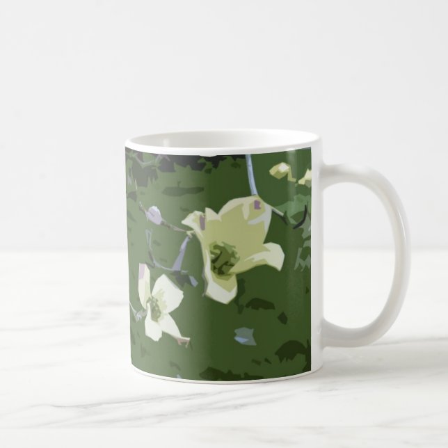 Dogwood Blossoms Coffee Mug (Right)