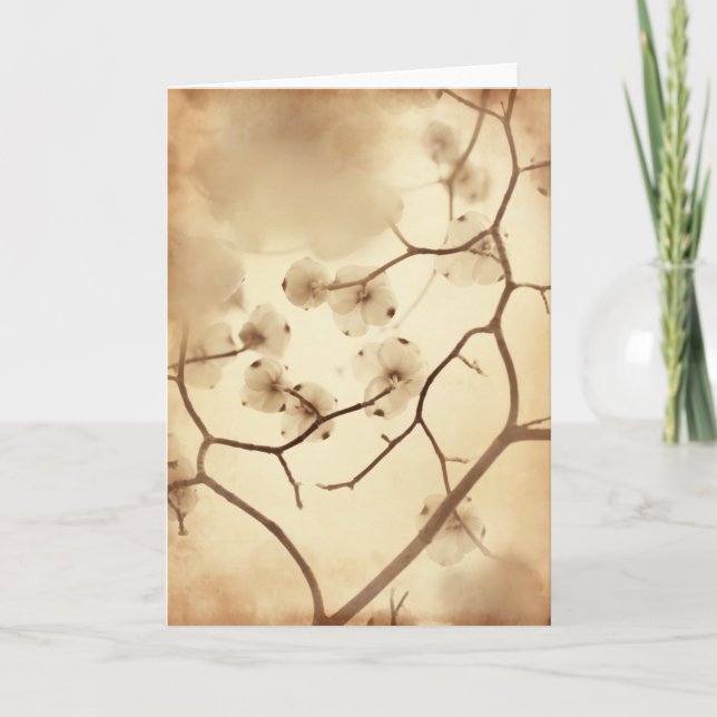 Dogwood Cluster Card (Front)