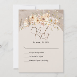 Dogwood Dreams RSVP  Thank You Card