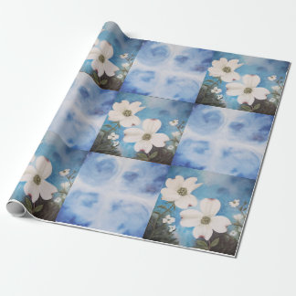 Dogwood Fantasy gift wrapping paper