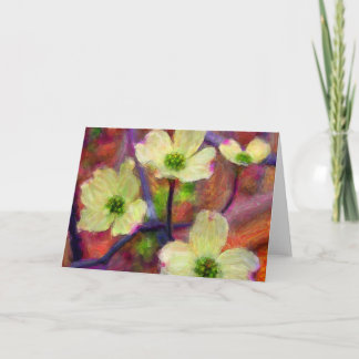 Dogwood Flower Card