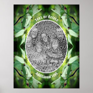 Dogwood Flower Personalised Create Your Own Photo Poster