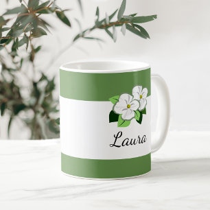Dogwood Flower With Names Coffee Mugs