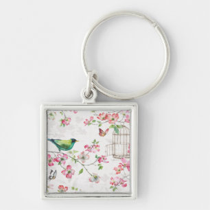 Dogwood Garden Key Ring