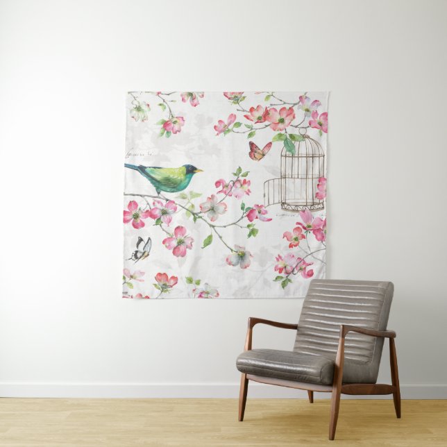 Dogwood Garden Tapestry (In Situ (Horizontal))