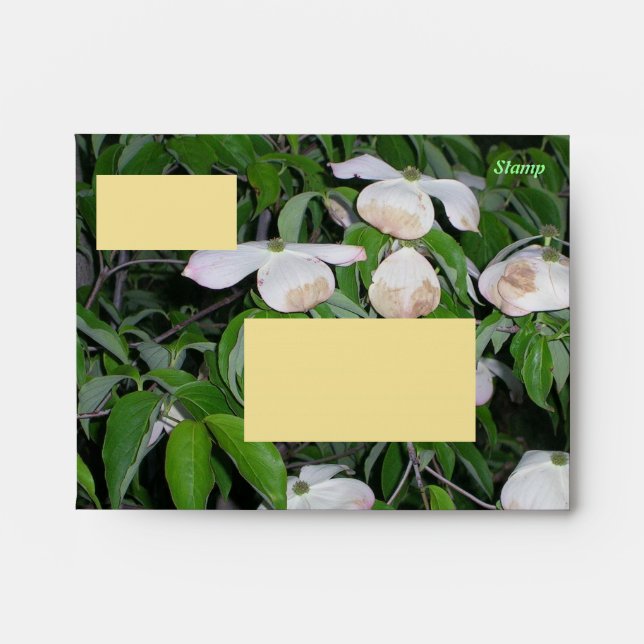 Dogwood Nighttime Fade Envelopes (Front)