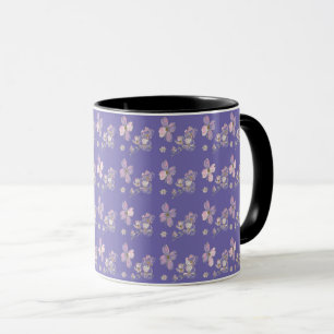 Dogwood pattern mug