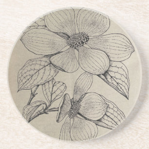 Dogwood Sand Stone Coaster