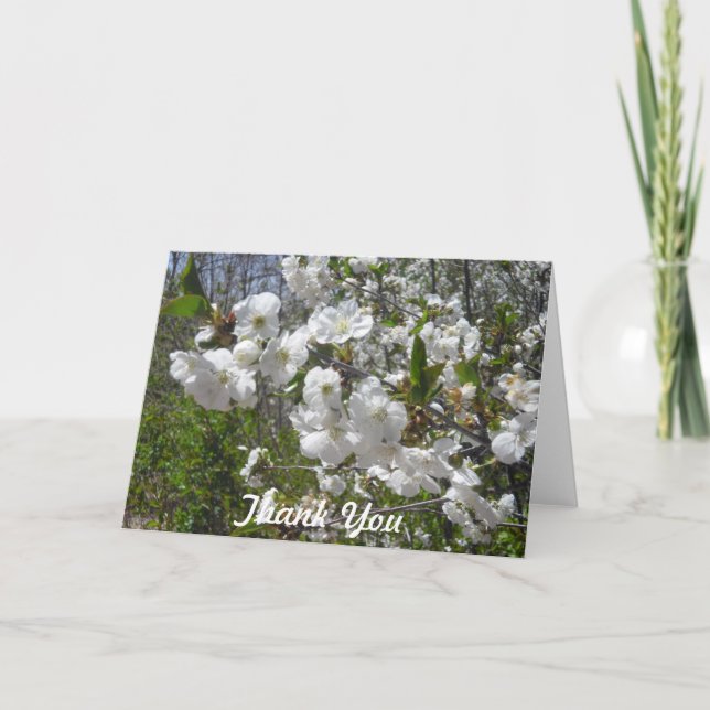 Dogwood Thank You Card (Front)