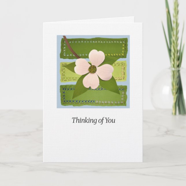 Dogwood "Thinking of You" Art Card  (Front)