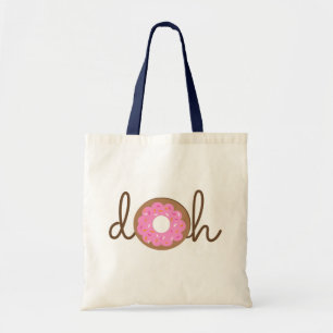 Doh Doughnut Tote Bag