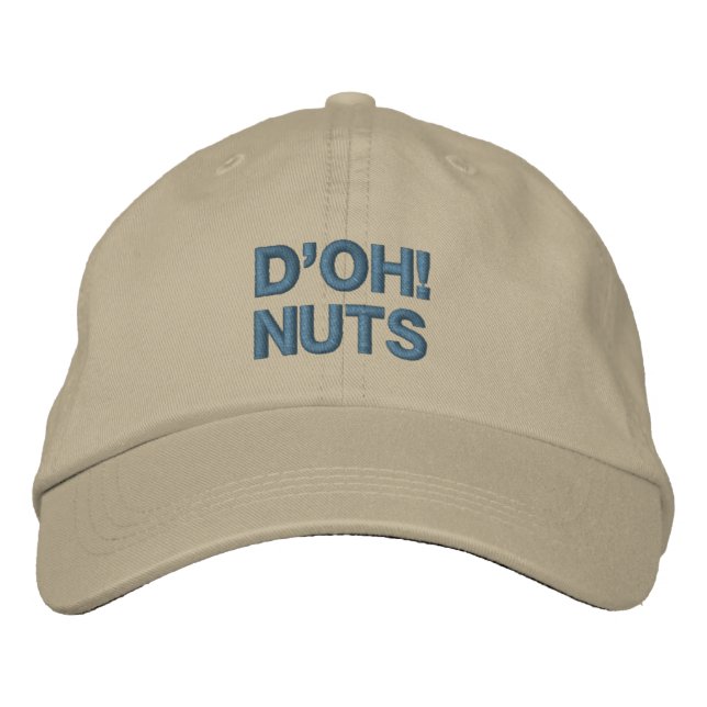 D'OH! NUTS cap (Front)