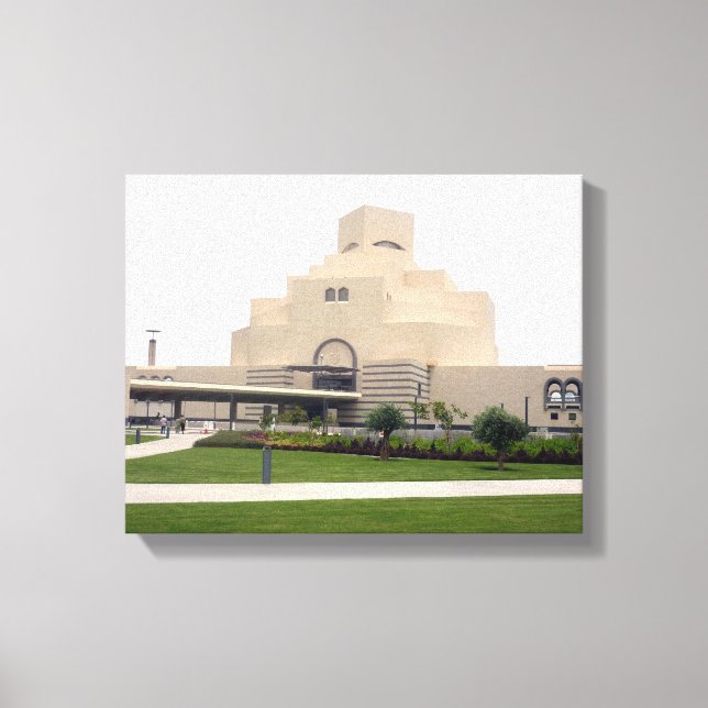 doha museum canvas print (Front)