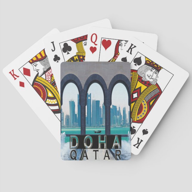 Doha Playing Cards (Back)