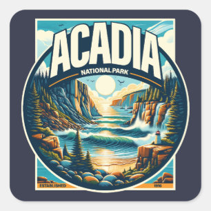 Doha Qatar Arabia Peninsula Square Sticker