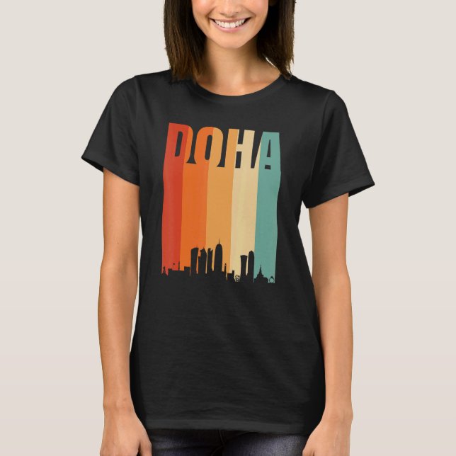 Doha Skyline T-Shirt (Front)