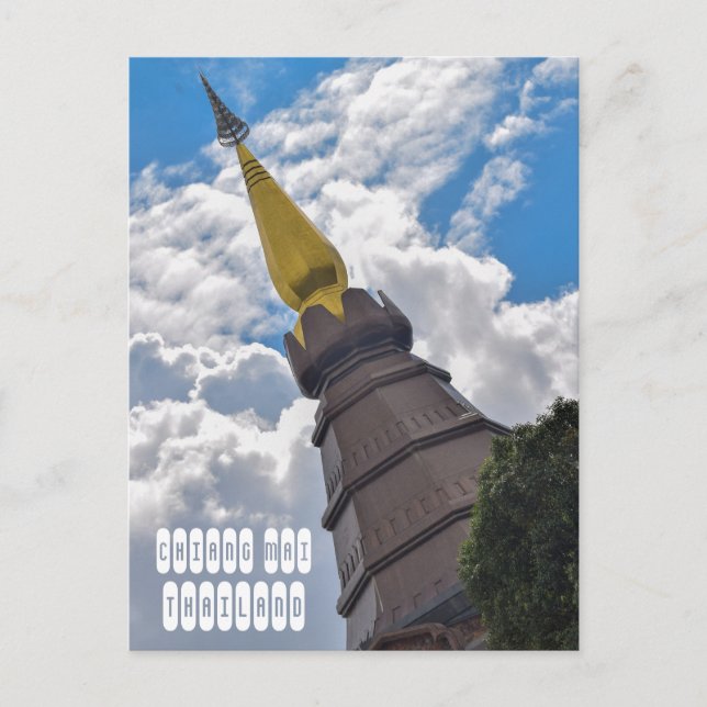 Doi Inthanon in Chiang Mai Thailand Postcard (Front)