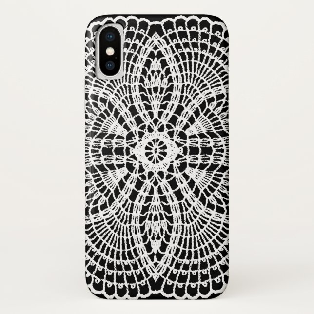 Doily Art Case-Mate iPhone Case (Back)