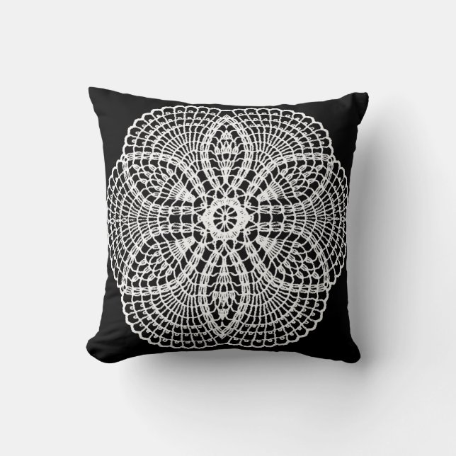 Doily Art Cushion (Front)
