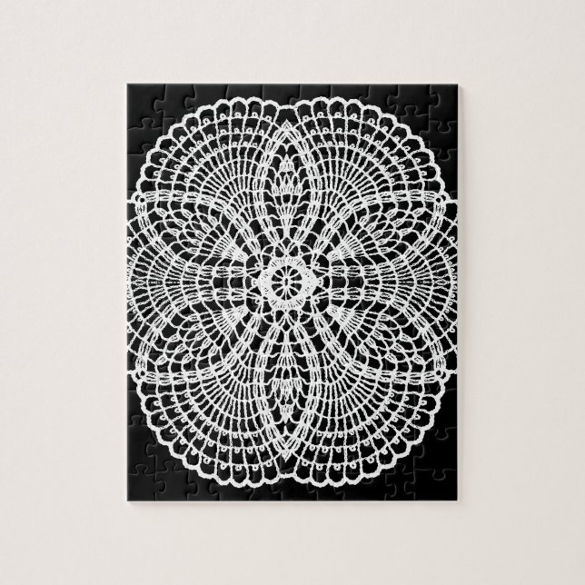 Doily Art Jigsaw Puzzle (Vertical)