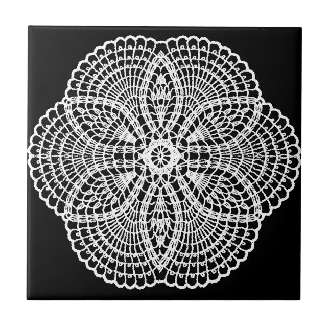 Doily Art Tile (Front)