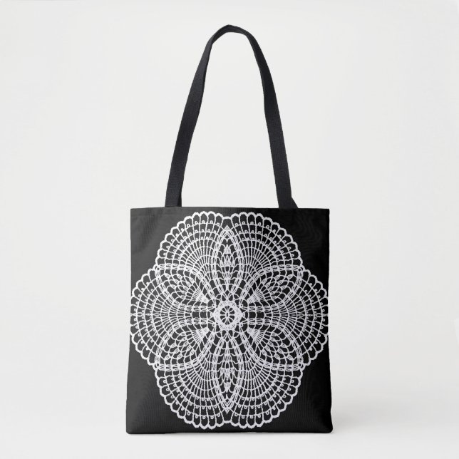 Doily Art Tote Bag (Front)