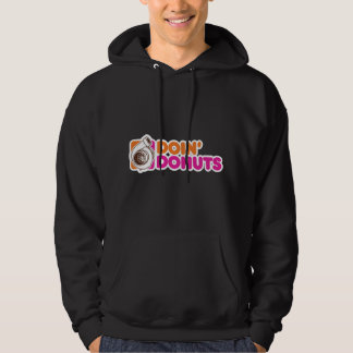 Doin' Doughnuts - Funny Racing & Drift Car Enthusi Hoodie
