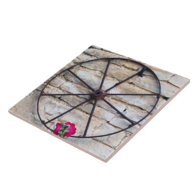 Doing Cartwheels. Tile (Side)