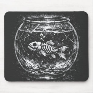 "Doing Great" - Goldfish by BurnsInHell Mouse Mat