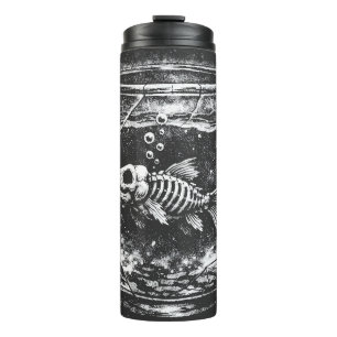 "Doing Great" - Goldfish by BurnsInHell Thermal Tumbler