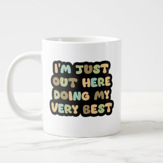 Doing My Best 😁 coffee speciality mug