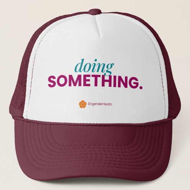 “Doing Something” EngenderHealth Hat (Front)