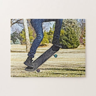Doing The Ollie Painterly Jigsaw Puzzle